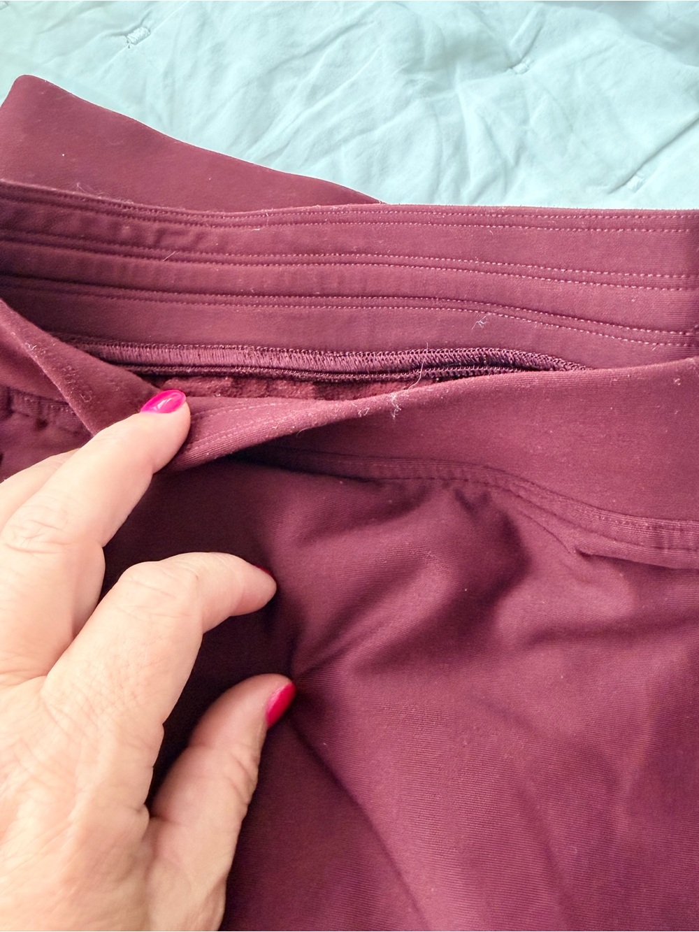 lululemon athletica Adapred State full length fleece jogger garnet - Picture 7 of 12